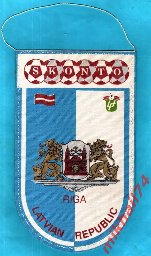 Сконто Рига,Латвия. Футбол. 90-е годы.