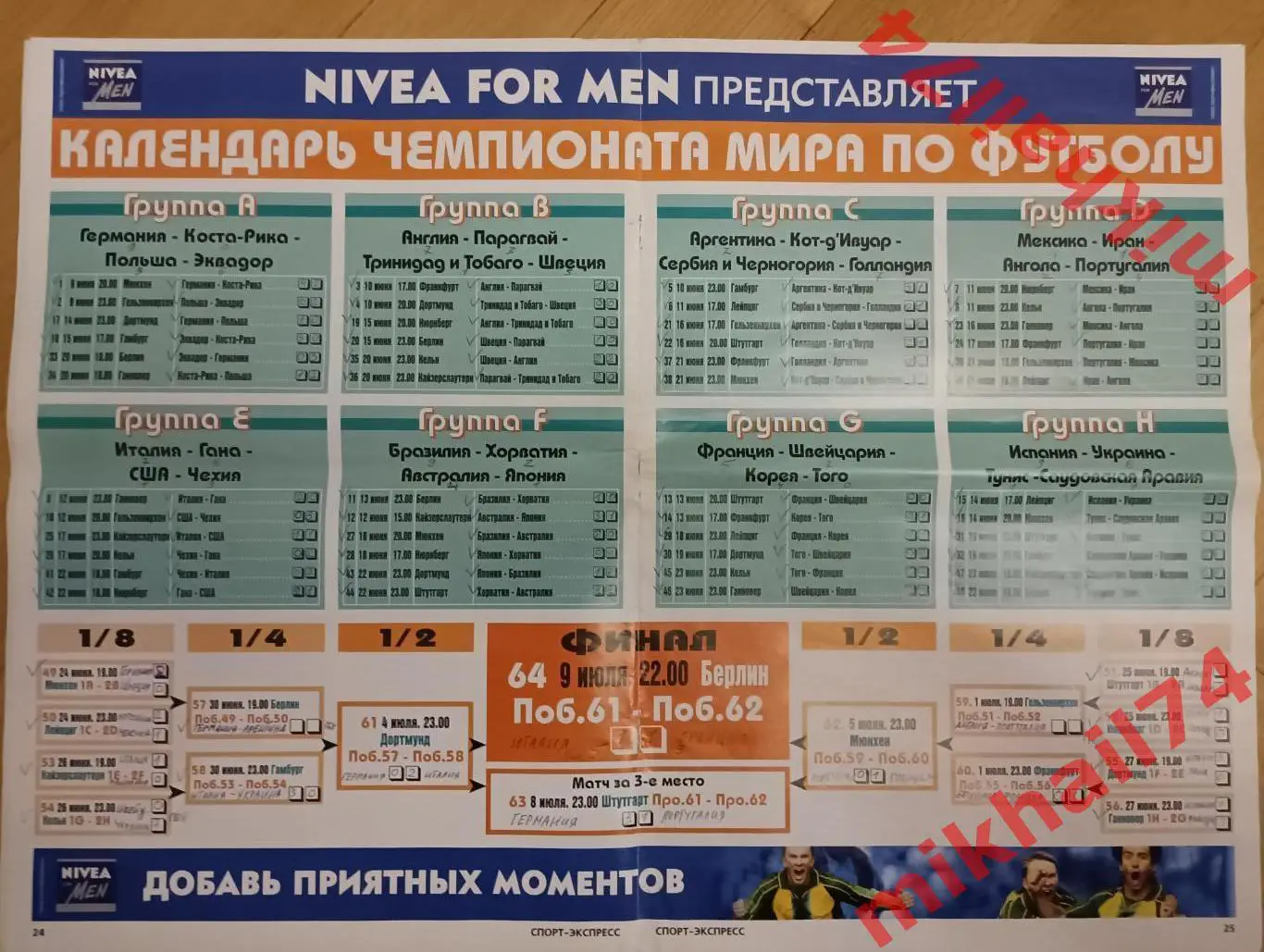 Спорт-Экспресс Футбол. ЧМ - 2006г. (Все о 32 финалистах) 2