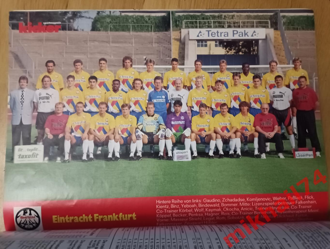 Kicker Bundesliga (Киккер Бундеслига). Cезон 94/95. 5