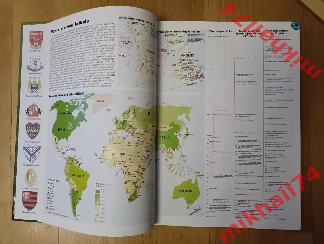 Футбольный Атлас Мира. (Издание Чехия 2000г.) 3