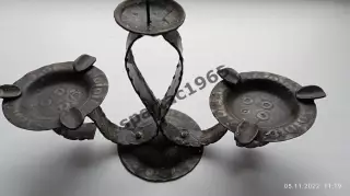 Подсвечник Кованый с круглой рамкой СССР