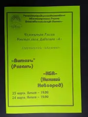 Витязь (Рязань) - НБА (Нижний Новгород) - 03-2004