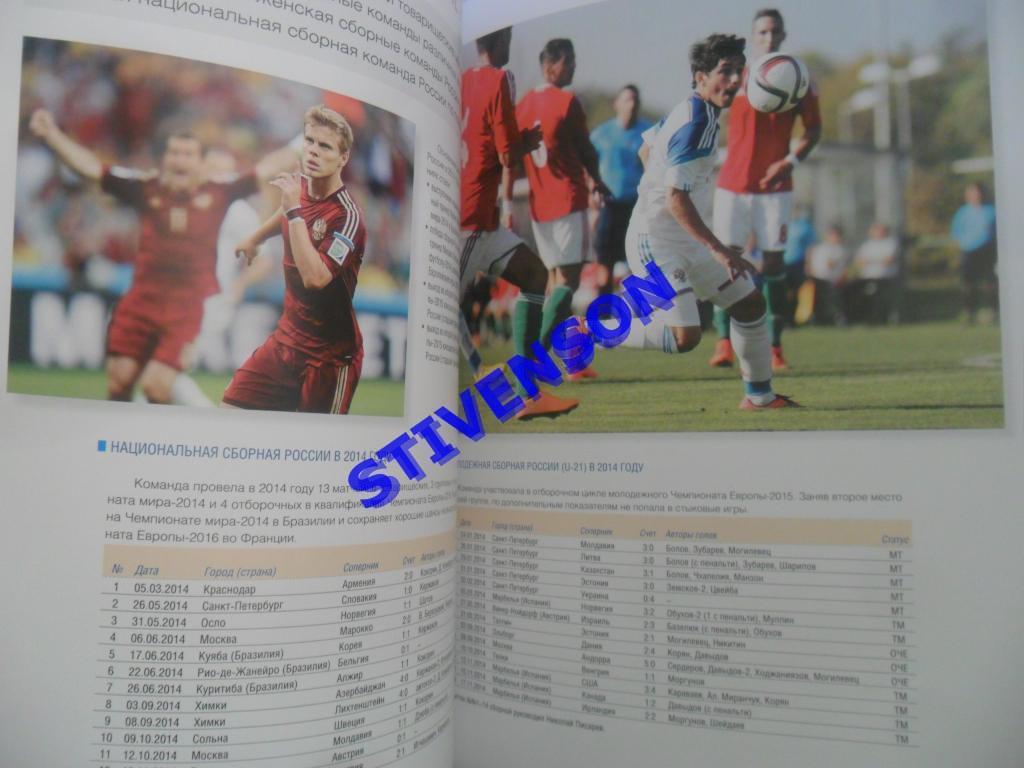 Российский футбольный союз. Отчет о деятельности за 2014 год 1