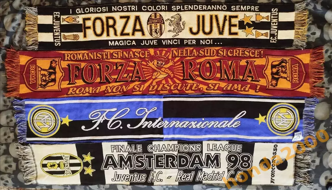 ШАРФЫ ИНОСТРАННЫХ КЛУБОВ РАЗНЫЕ