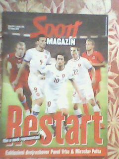 Журнал из Чехии Sport magazin