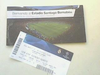 Билет с конвертом на матч ЛЧ 23 октября 2018 год. Реал Мадрид - Виктория Пльзень