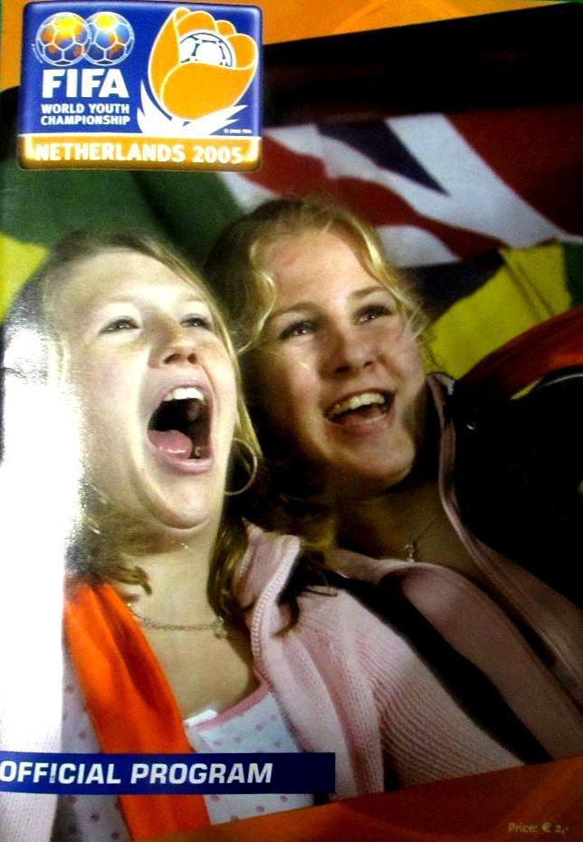 Оф.программа с мол.Чемпионата мира в Голладии 2005 год