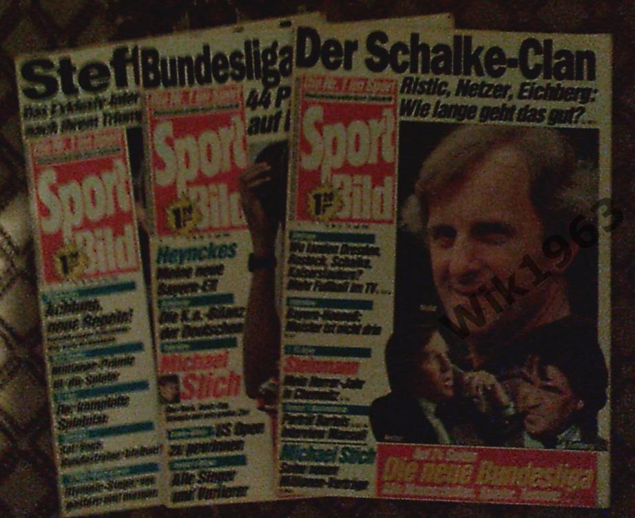 Sport Bild №29-31 (три номера) за 1991 год