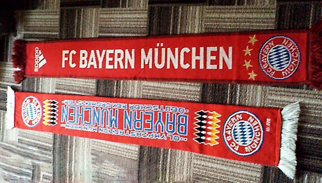 Шарф ФК Бавария Мюнхен Германия ( см. описание )