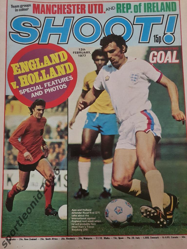 shoot - 1977 комплект из 43 журналов.1 1