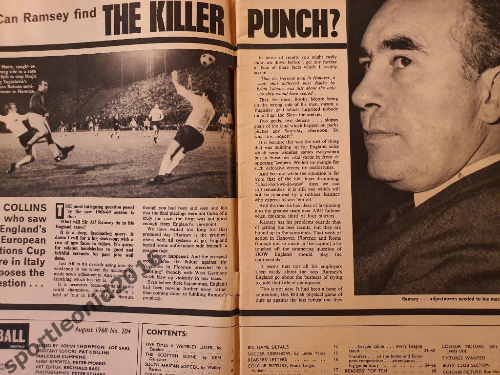 Football Monthly Charles Buchans's annual-1968/69 1