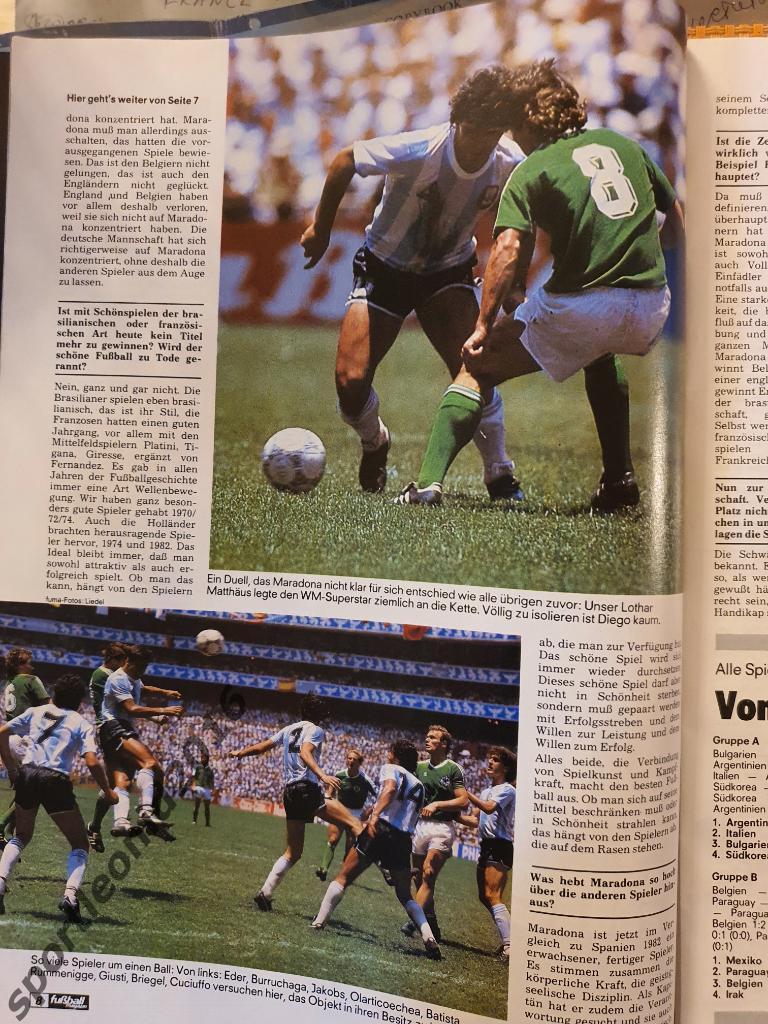 Kicker Fussball Magazine. 1986 Итоговый номер. 1