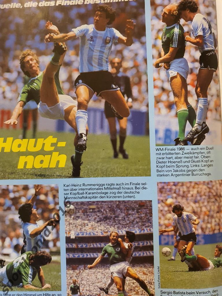 Kicker Fussball Magazine. 1986 Итоговый номер. 5