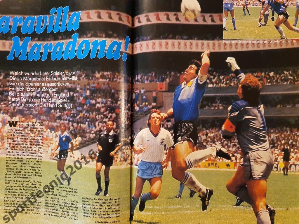 Kicker Fussball Magazine. 1986 Итоговый номер. 6
