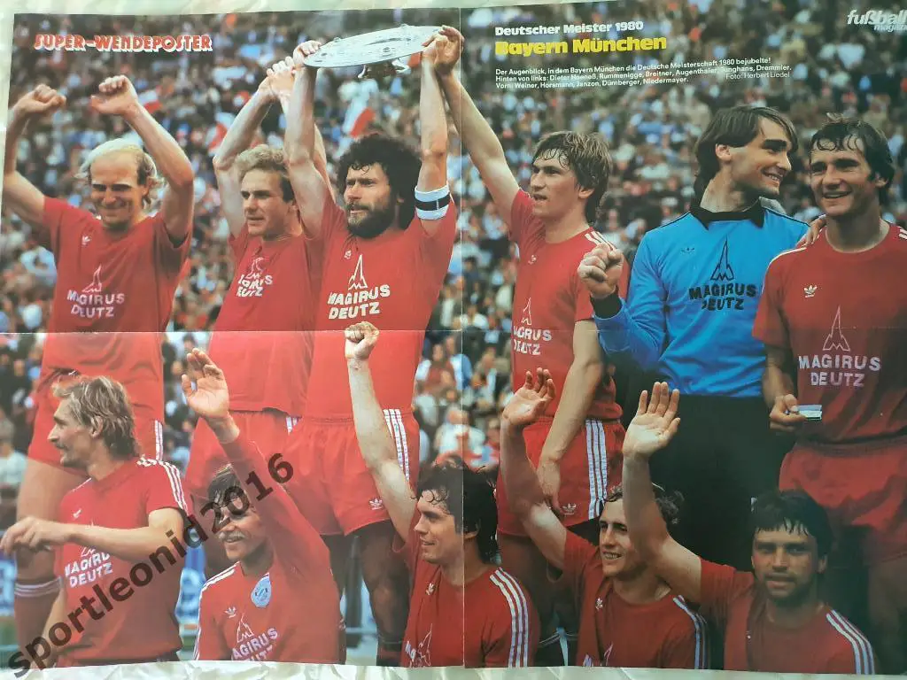 Kicker Fussball Magazine. 1980Итоговый выпуск ЧЕ-80 2