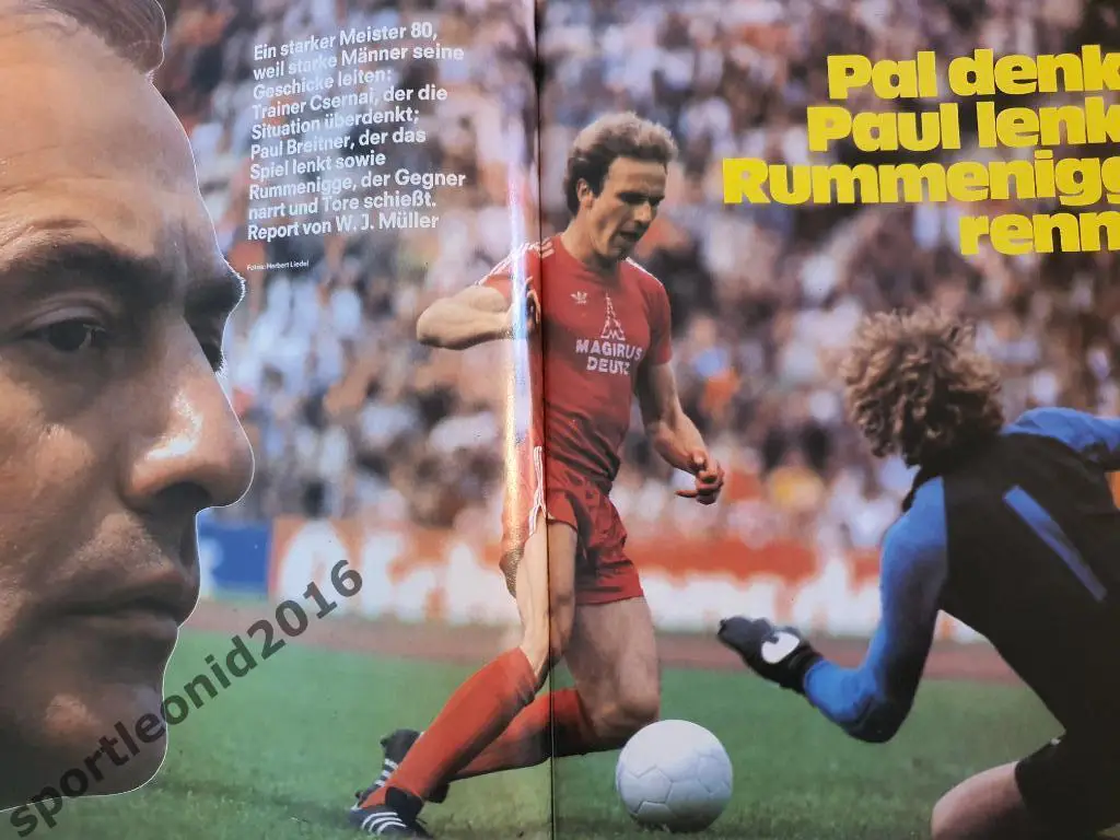 Kicker Fussball Magazine. 1980Итоговый выпуск ЧЕ-80 6