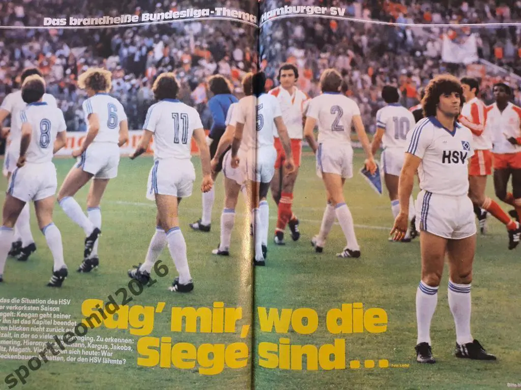 Kicker Fussball Magazine. 1980Итоговый выпуск ЧЕ-80 7