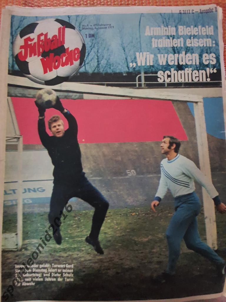 Fussball Woche-1/1971 1