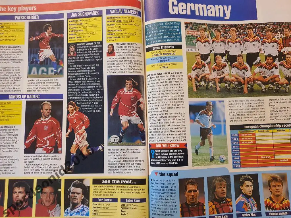 MATCH- 1996.ЕВРО-96 6 ВЫПУСКОВ. 3