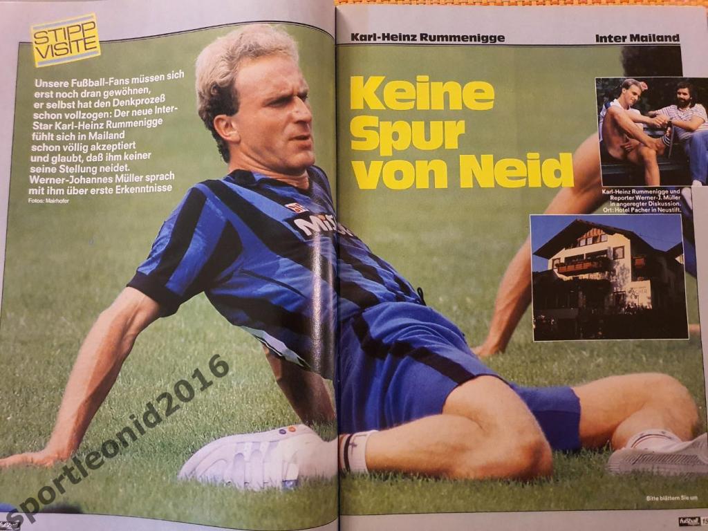 Kicker Fussball Magazine. 1984 5