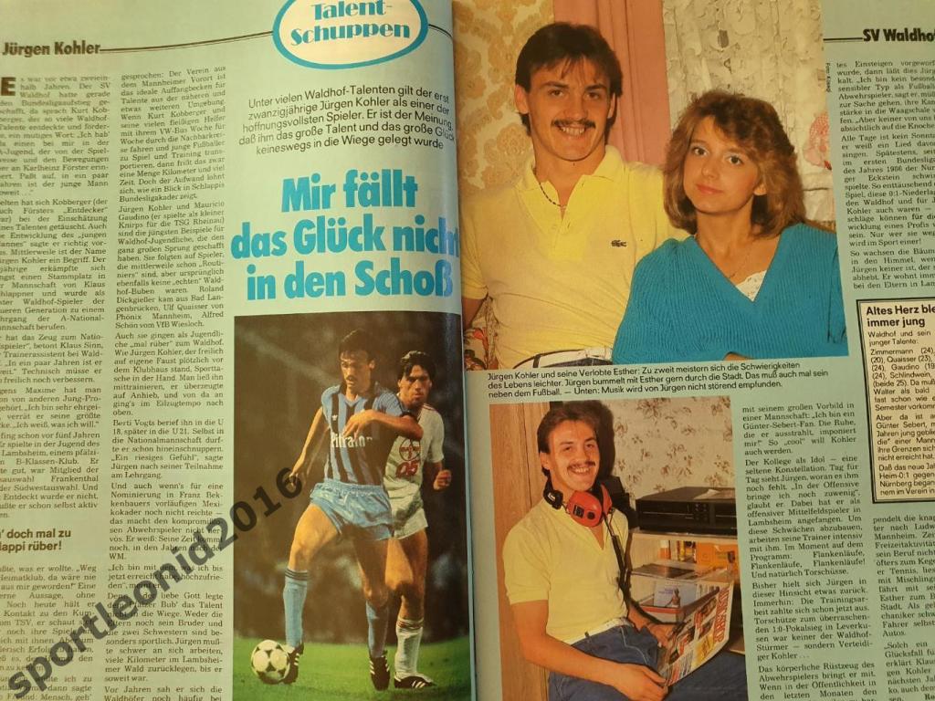 Kicker Fussball Magazine. 2/1986 . 3