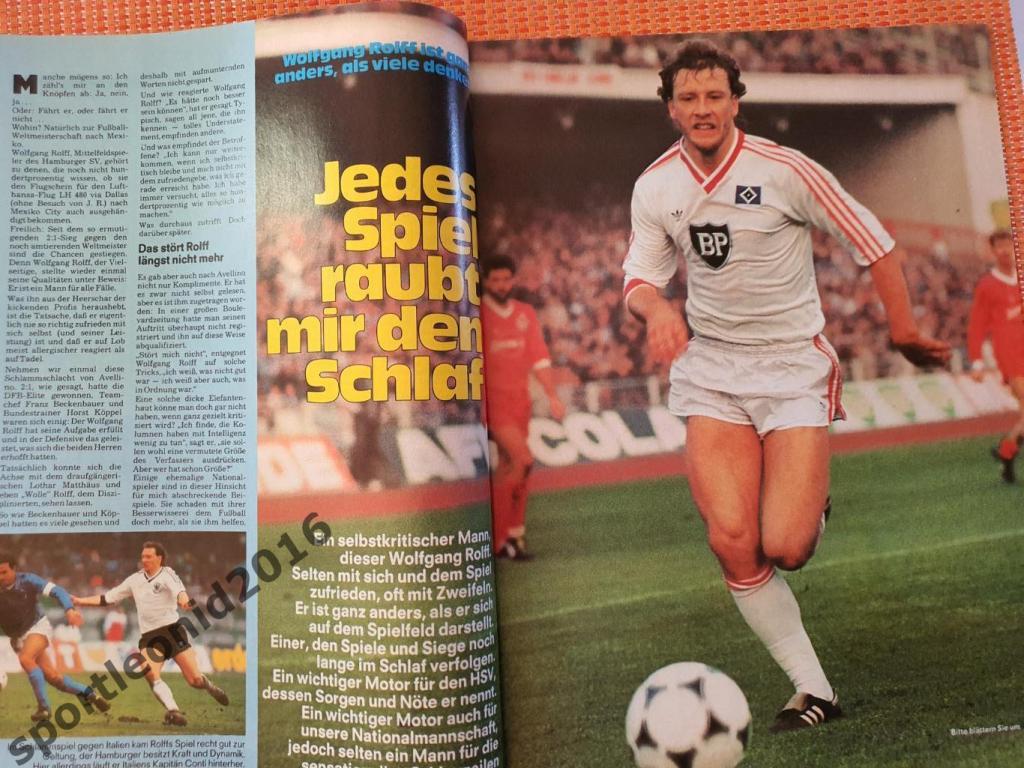 Kicker Fussball Magazine. 3/1986 . 3