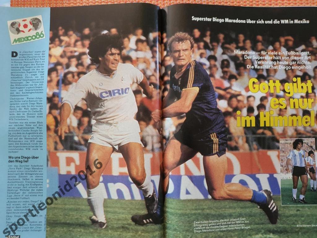 Kicker Fussball Magazine. 5/1986 . 7