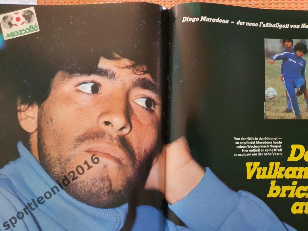Kicker Fussball Magazine. 1/1986 . 6