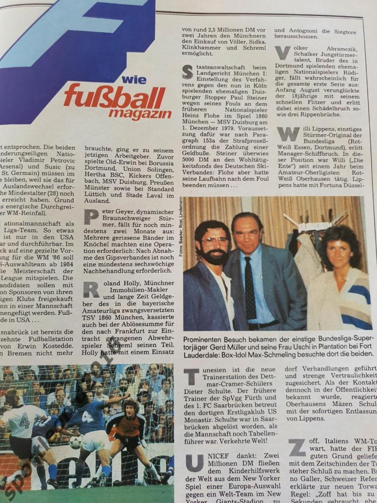 Kicker Fussball Magazine. 5/1982 . 4