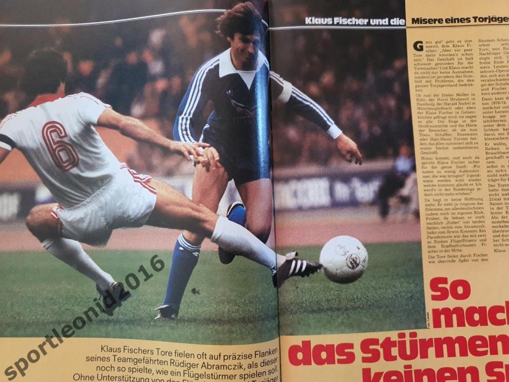 Kicker Fussball Magazine. 1/1980 3