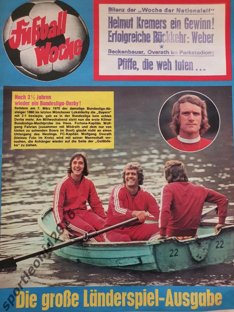 Fussball Woche 42/1973 1
