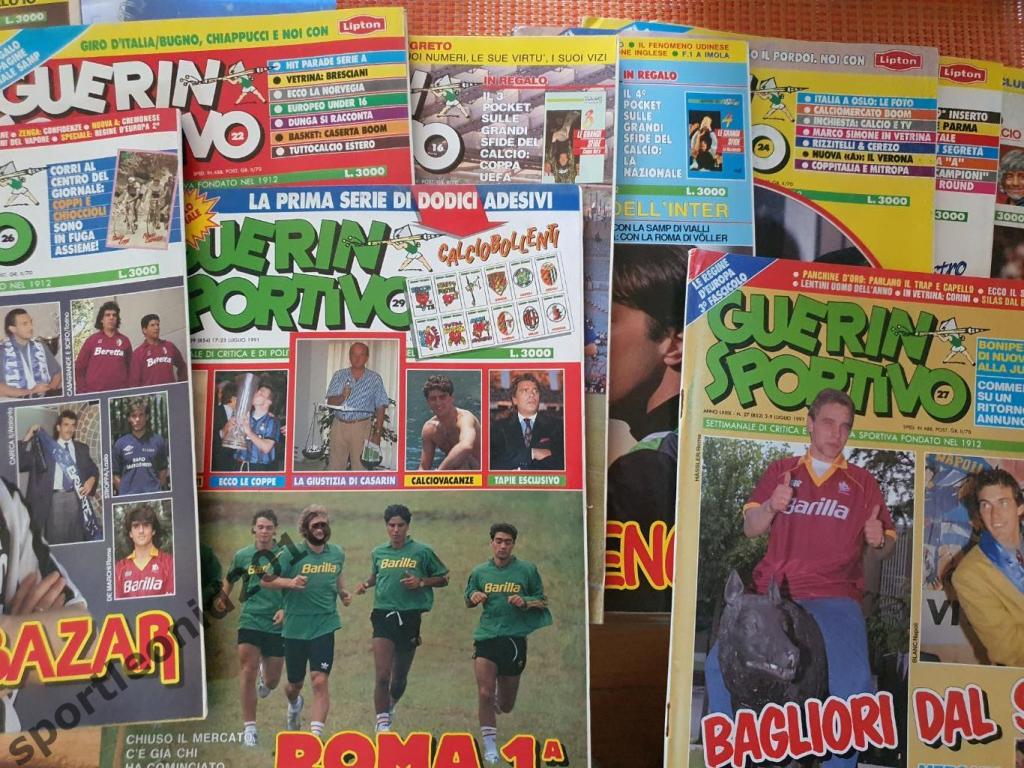 Guerin Sportivo Подписка -1991 28 выпусков. 6