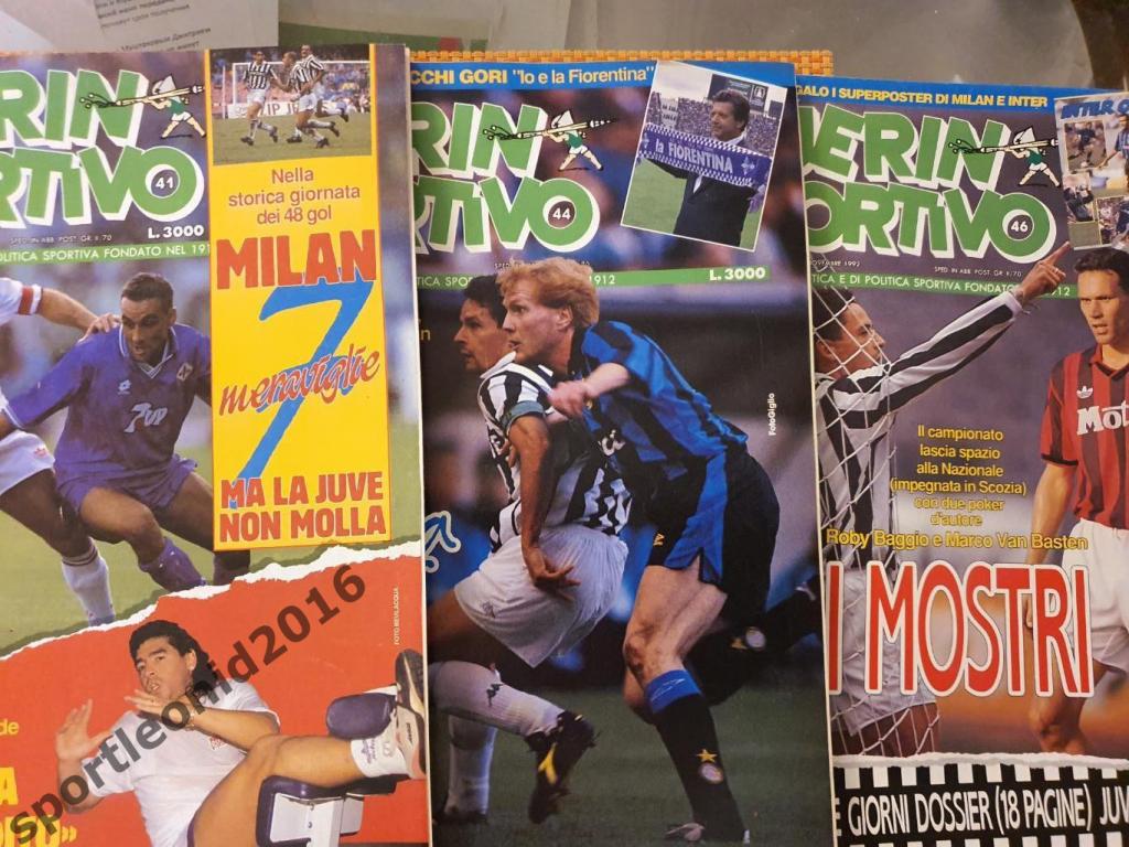 Guerin Sportivo Подписка -1992 .52 выпуска.Полная годовая подписка.. 7