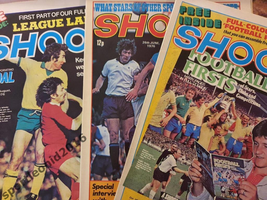 shoot - 1976 комплект из 4 журналов. 1
