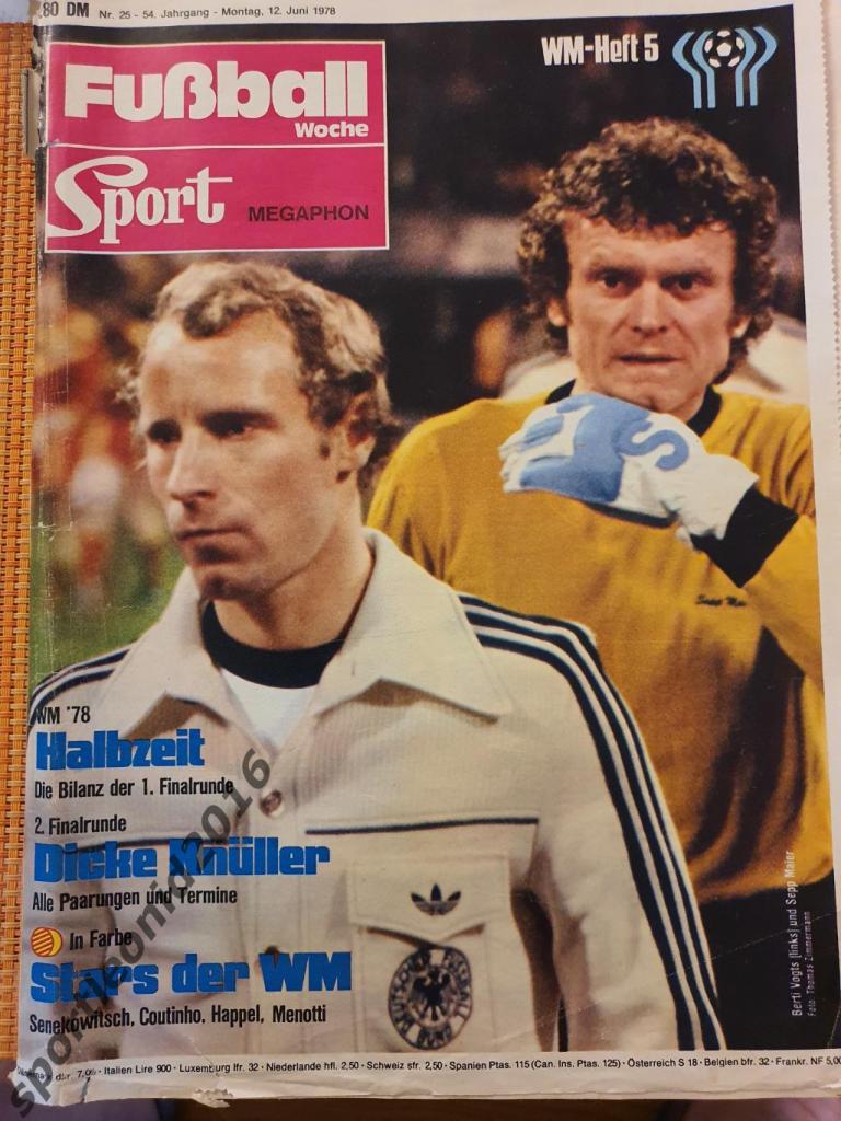 Fussball Woche-27/1978