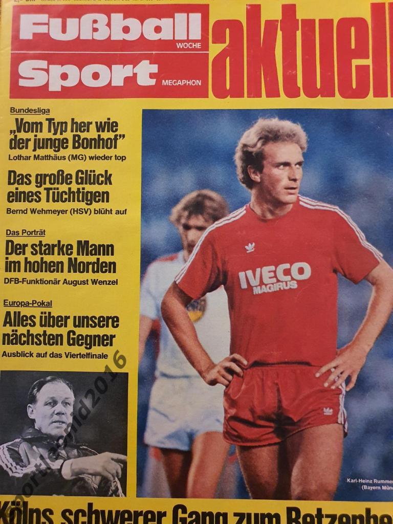 Fussball Woche-51/1981