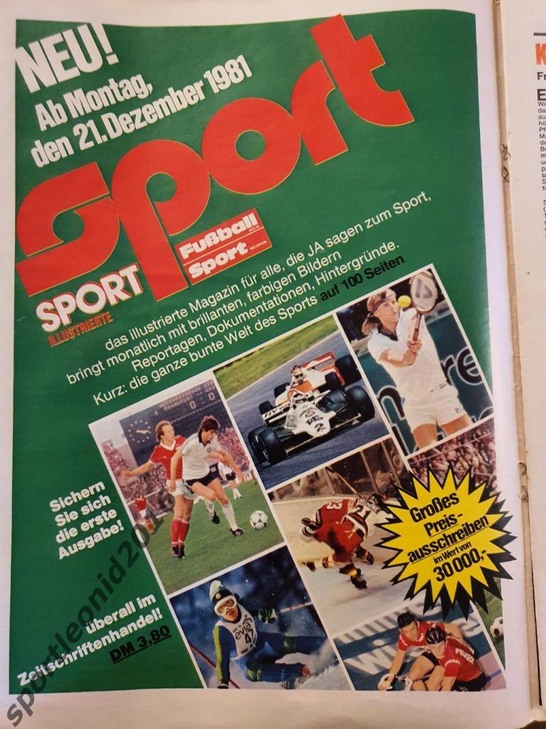 Fussball Woche-51/1981 2