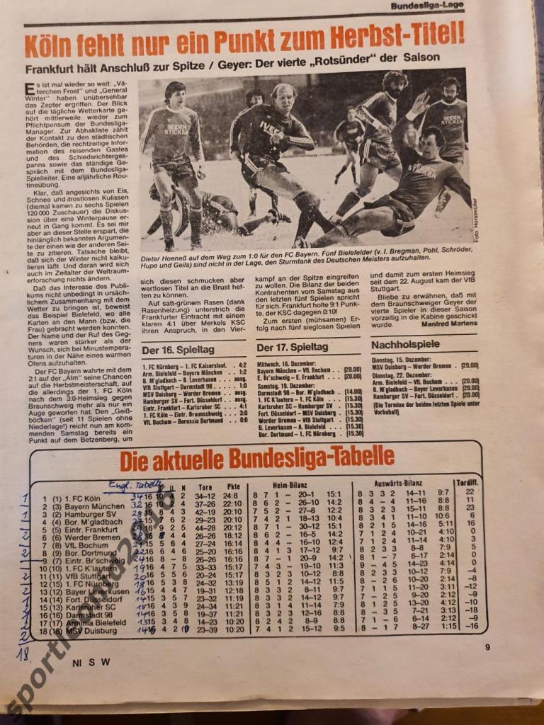 Fussball Woche-51/1981 3