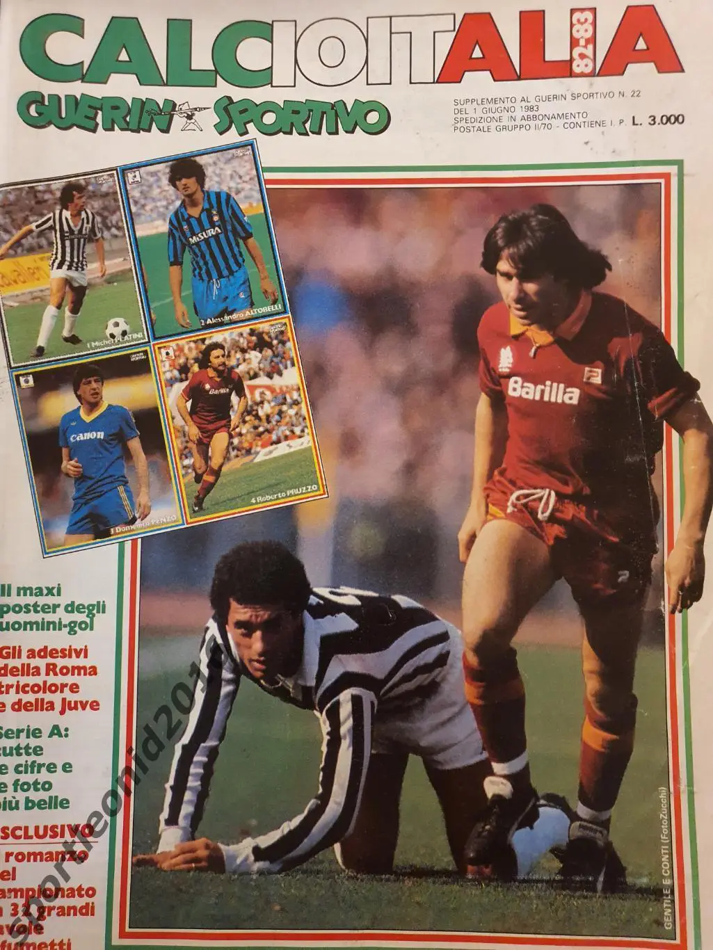 CALCIOITALIA -1982/1983 Raritet