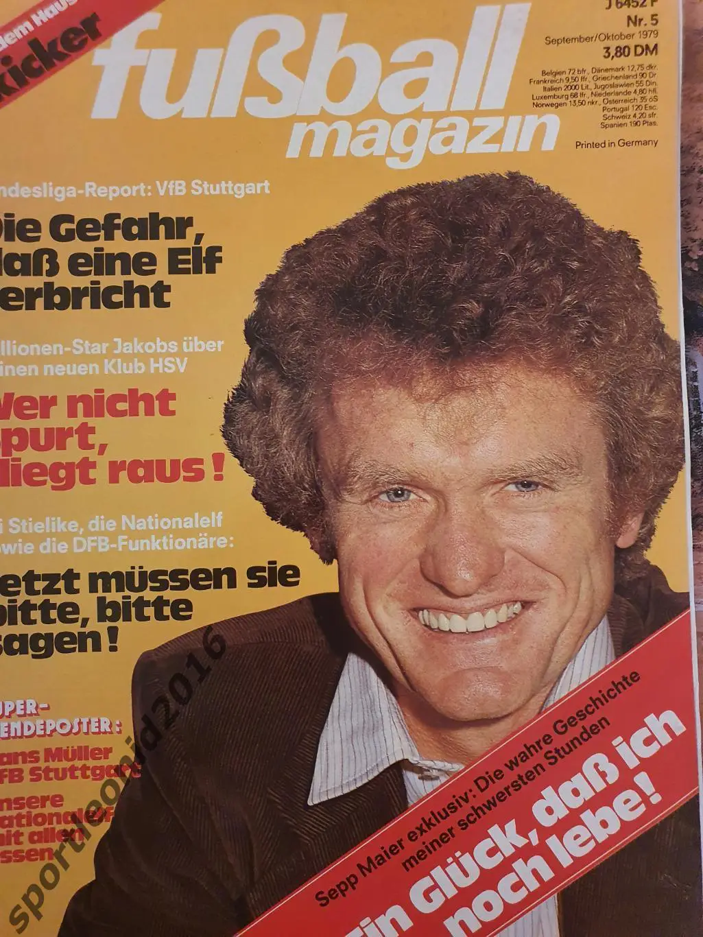 Kicker Fussball Magazine. 5/1979 1