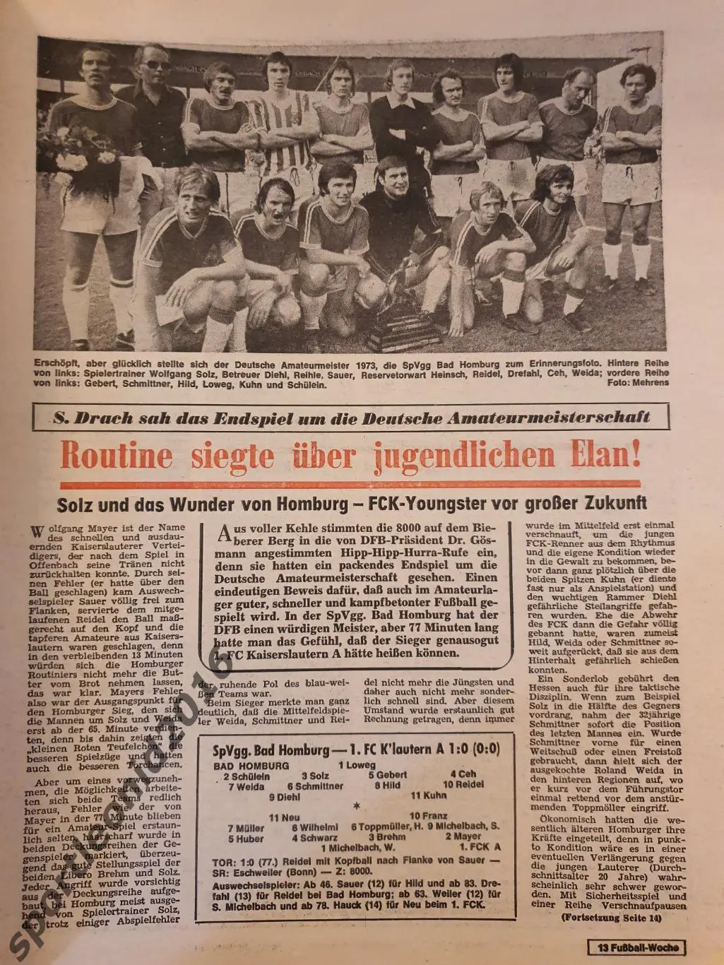 Fussball Woche-27/1973 3