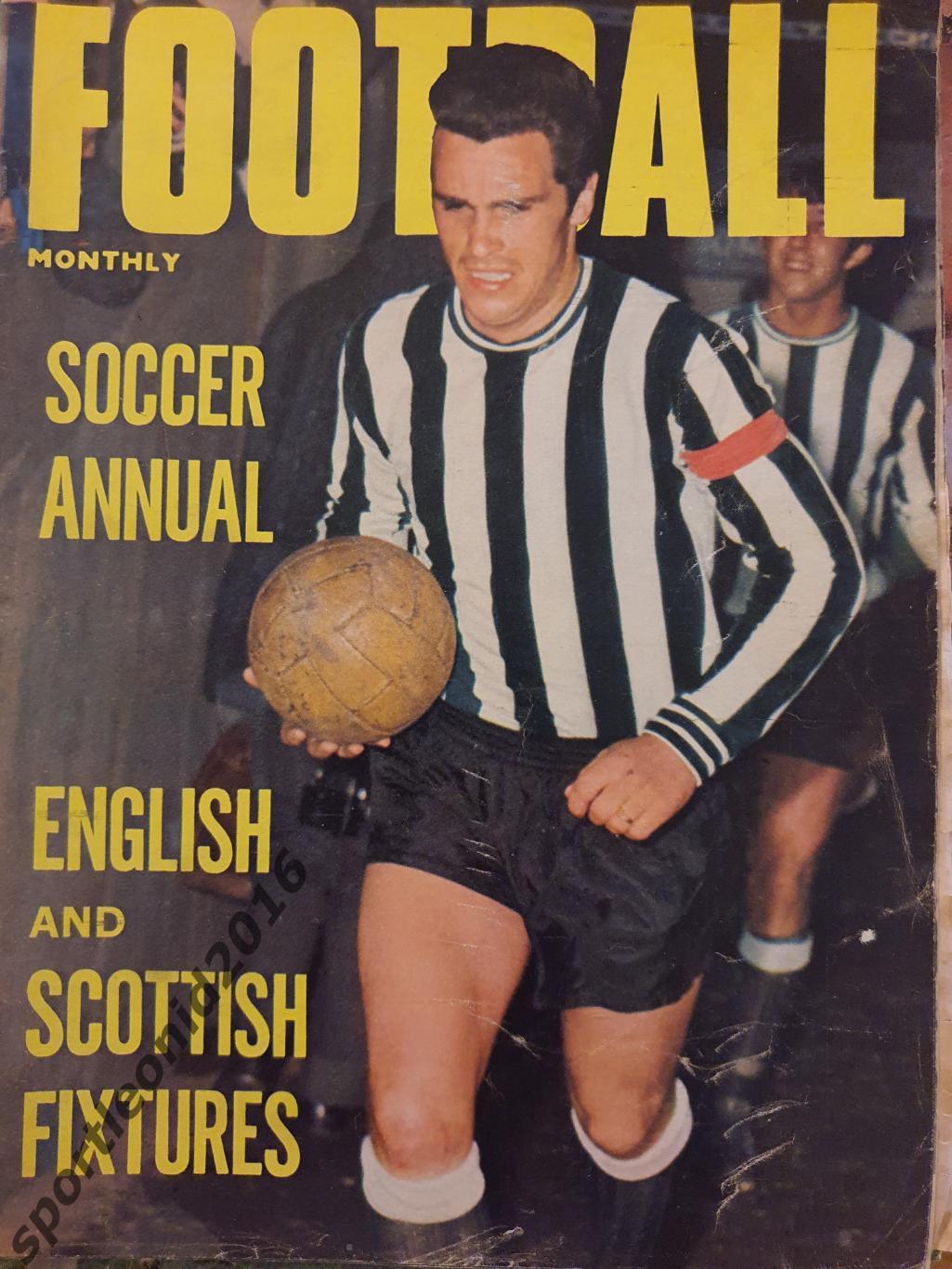 Football Monthly Charles Buchans's 1969 4 выпуска. 7