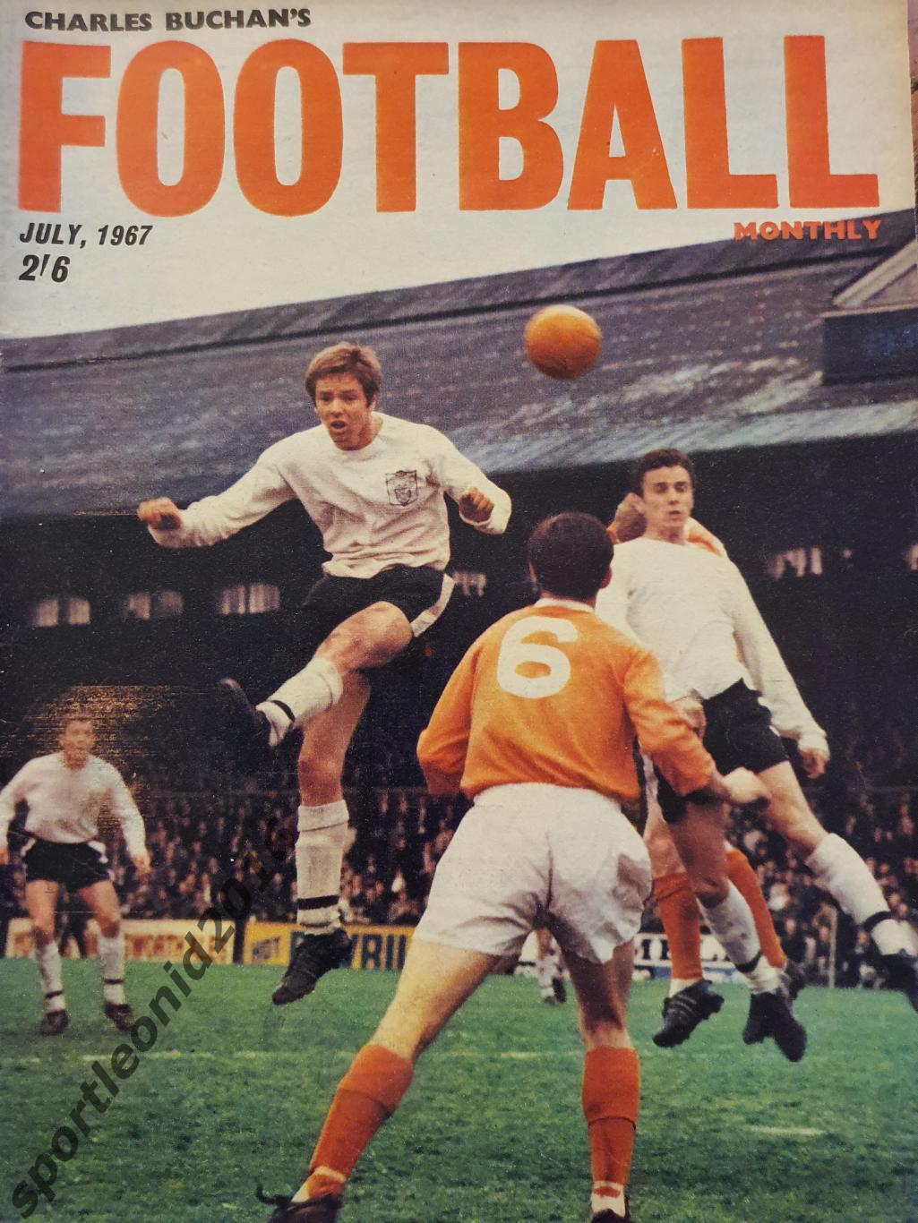 Football Monthly Charles Buchans's 1967 8 выпуск0d.1 1