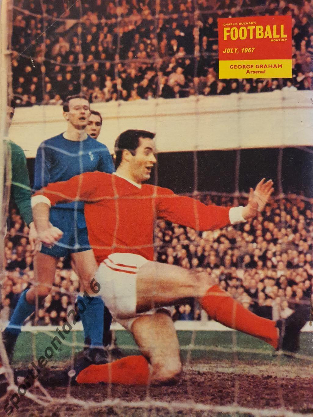 Football Monthly Charles Buchans's 1967 8 выпуск0d.1 5