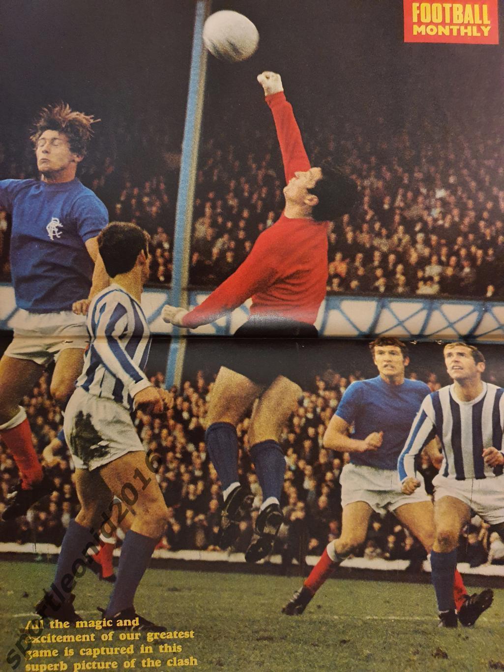 Football Monthly Charles Buchans's 1968 2 выпуска. 3