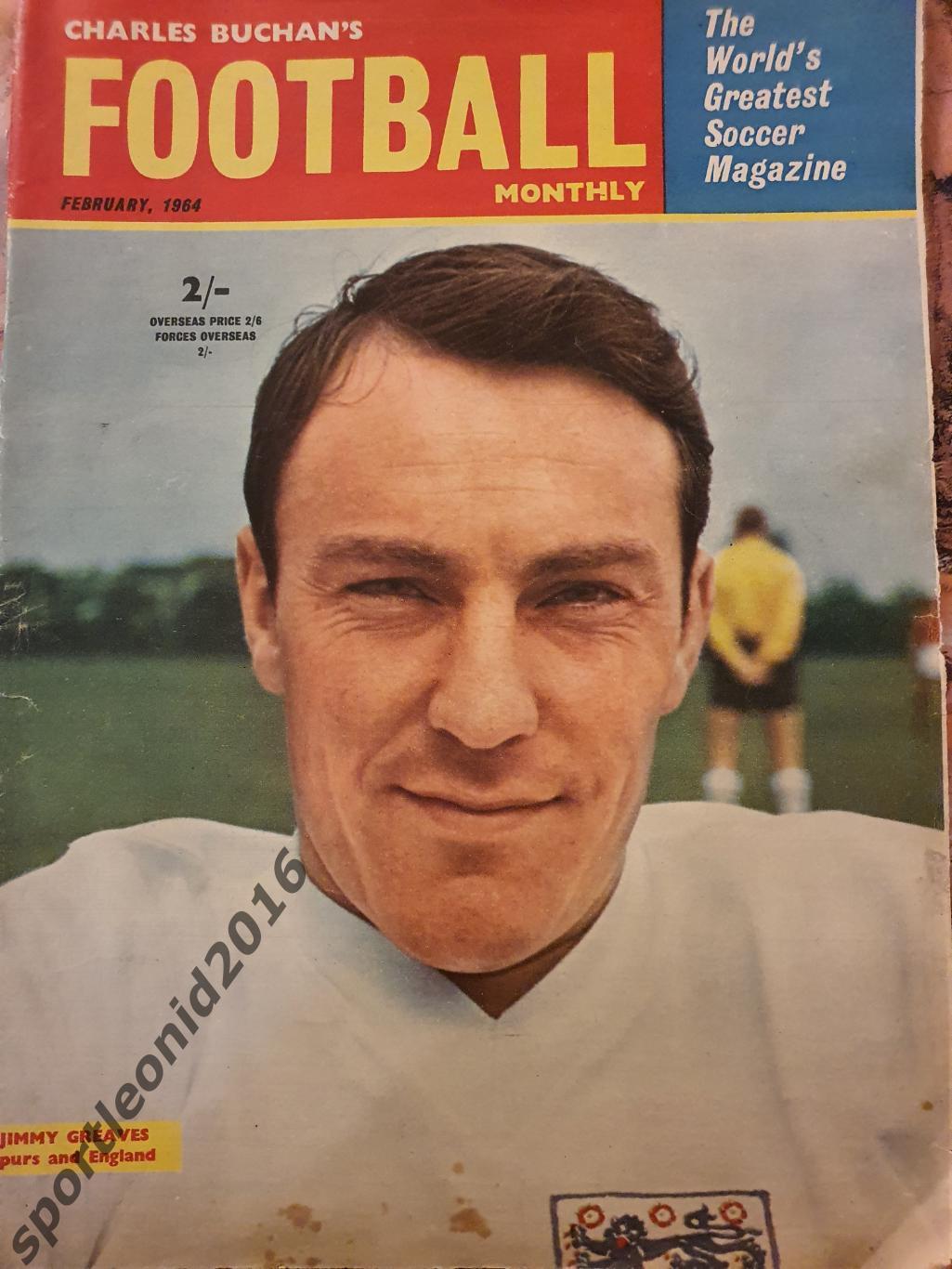 Football Monthly Charles Buchans's 1964. 1