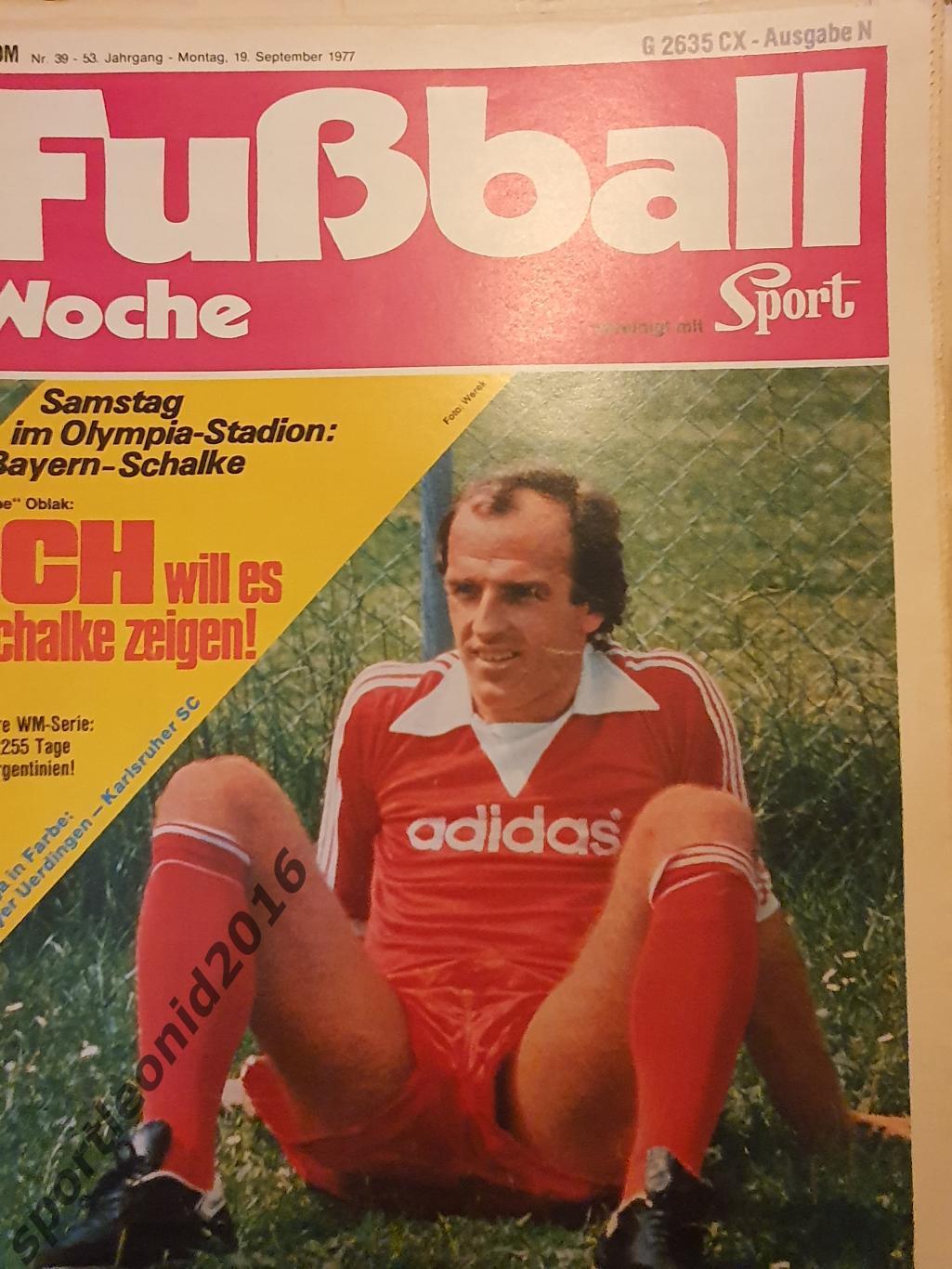Fussball Woche-39/1977 2