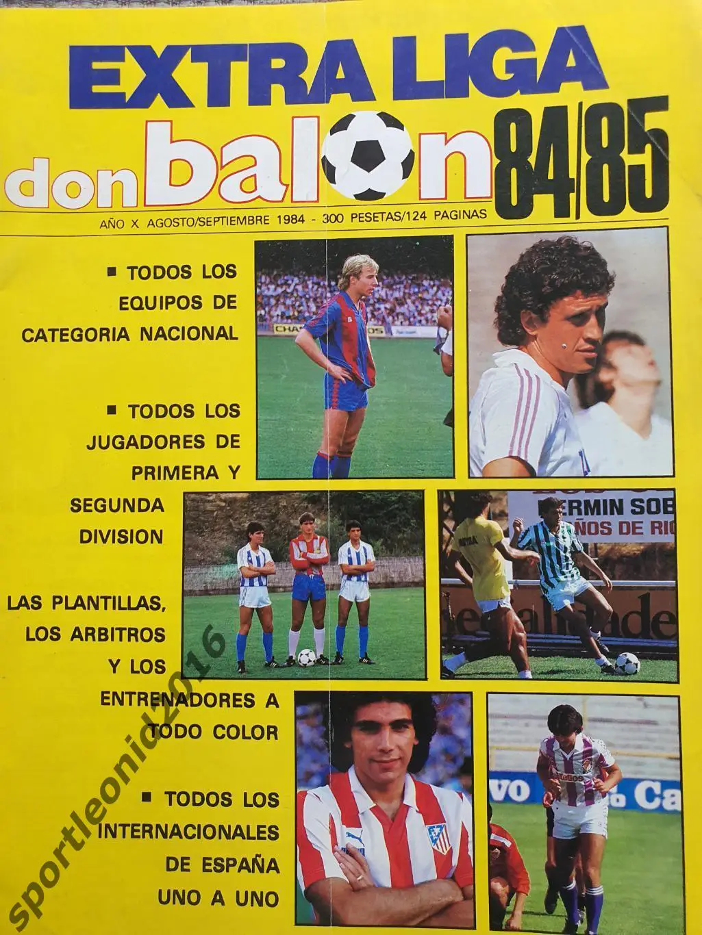 DON BALON La Liga-83/84 Представление всех клубов и Постеры. 1