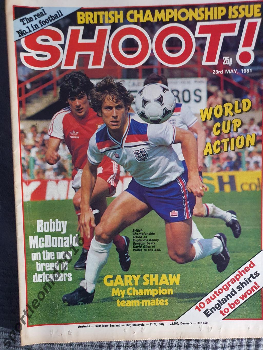 SHOOT - 1981 комплект из 48 выпусков журналов.10 7
