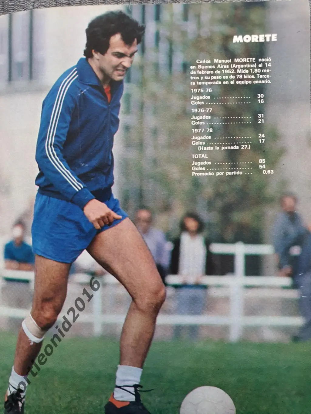 DON BALON 1978. БАРСЕЛОНА представлениие. Редкий выпуск. 2